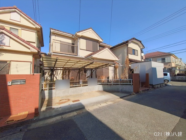 千葉県松戸市大金平5丁目の中古戸建て完成写真 2026年1月26日撮影