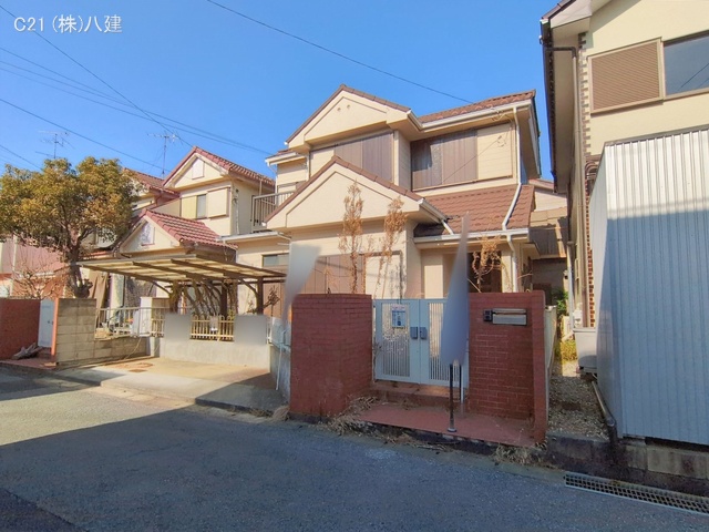 千葉県松戸市大金平5丁目の中古戸建て完成写真 2026年1月26日撮影