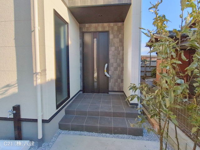 千葉県松戸市高塚新田の新築戸建て完成写真 2026年1月25日撮影