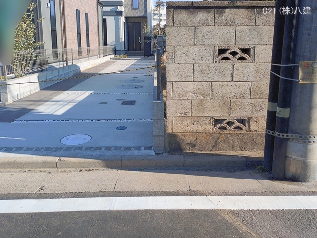 千葉県松戸市高塚新田の新築戸建て完成写真 2026年1月25日撮影