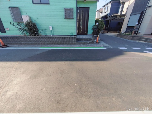 千葉県松戸市高塚新田の新築戸建て完成写真 2026年1月25日撮影