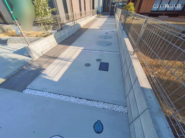 千葉県松戸市高塚新田の新築戸建て完成写真 2026年1月25日撮影