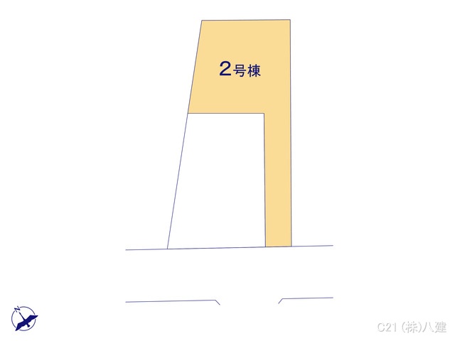 千葉県松戸市高塚新田の新築戸建て全体区画図 ※図面と異なる場合は現況を優先