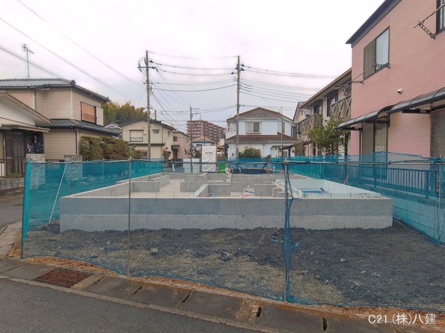 千葉県流山市駒木台の新築戸建て基礎写真 2026年3月24日撮影