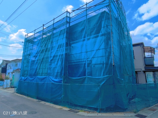 千葉県流山市駒木台の新築戸建てシート写真 2026年4月19日撮影