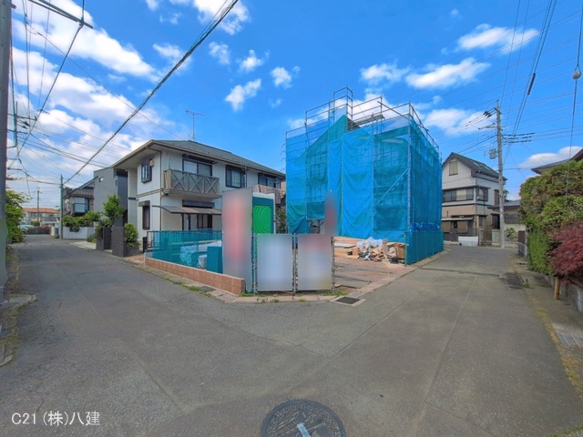 千葉県流山市駒木台の新築戸建てシート写真 2026年4月19日撮影