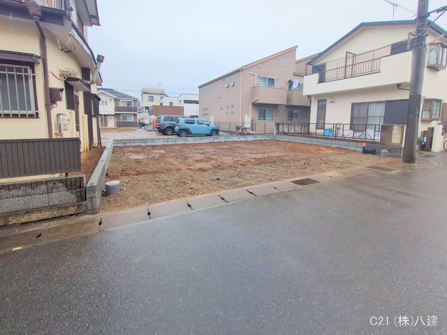 千葉県松戸市稔台8丁目の新築戸建て更地・土地写真 2025年12月23日撮影