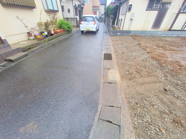 千葉県松戸市稔台8丁目の新築戸建て更地・土地写真 2025年12月23日撮影