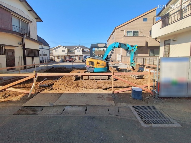 千葉県松戸市稔台8丁目の新築戸建て基礎写真 2026年2月3日撮影