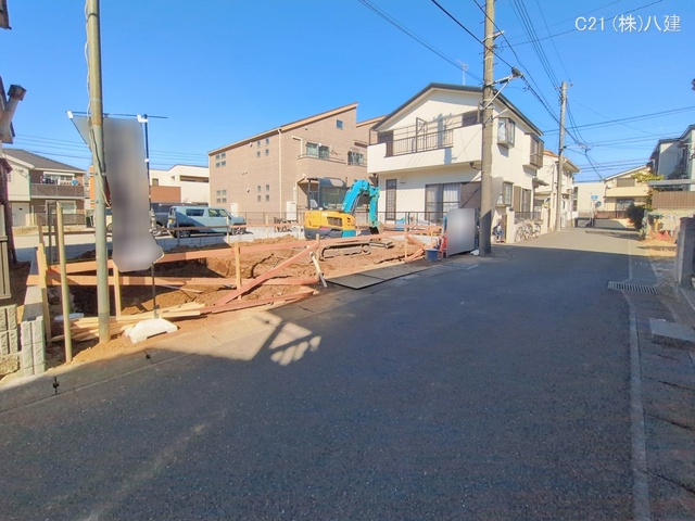 千葉県松戸市稔台8丁目の新築戸建て基礎写真 2026年2月3日撮影