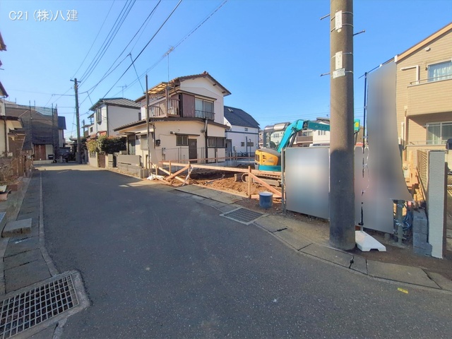 千葉県松戸市稔台8丁目の新築戸建て基礎写真 2026年2月3日撮影
