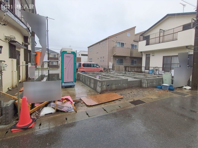 千葉県松戸市稔台8丁目の新築戸建て基礎写真 2026年2月24日撮影