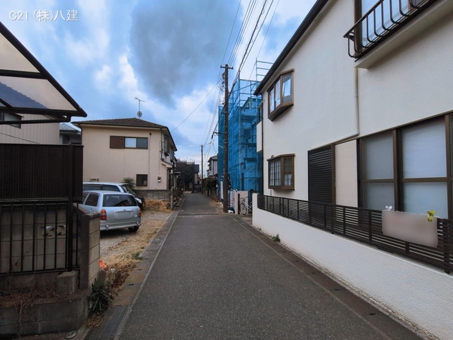 千葉県松戸市稔台8丁目の新築戸建てシート写真 2026年3月17日撮影