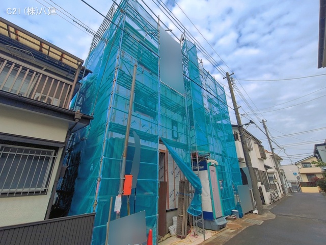 千葉県松戸市稔台8丁目の新築戸建てシート写真 2026年3月22日撮影