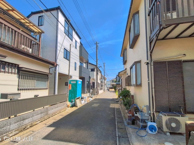 千葉県松戸市稔台8丁目の新築戸建て外構写真 2026年4月16日撮影