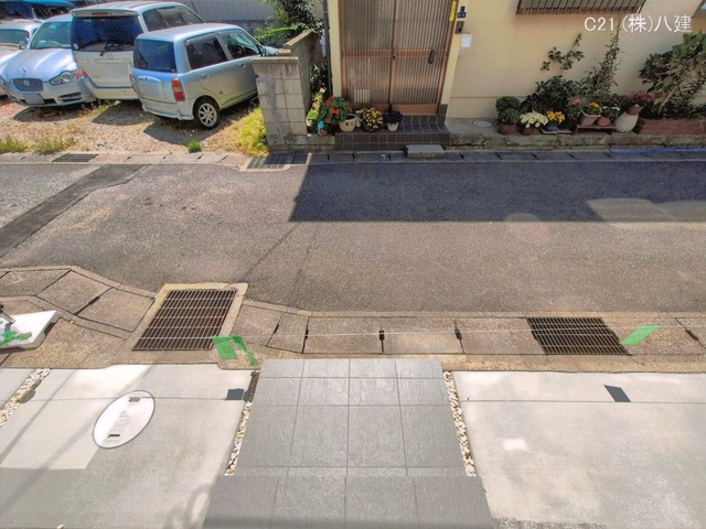 千葉県松戸市稔台8丁目の新築戸建て完成写真 2026年5月12日撮影