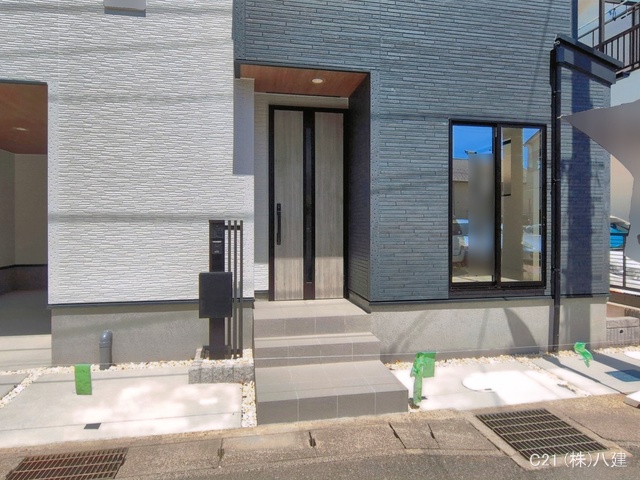 千葉県松戸市稔台8丁目の新築戸建て完成写真 2026年5月12日撮影
