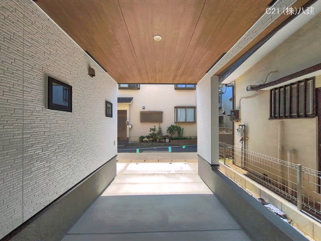 千葉県松戸市稔台8丁目の新築戸建て完成写真 2026年5月12日撮影