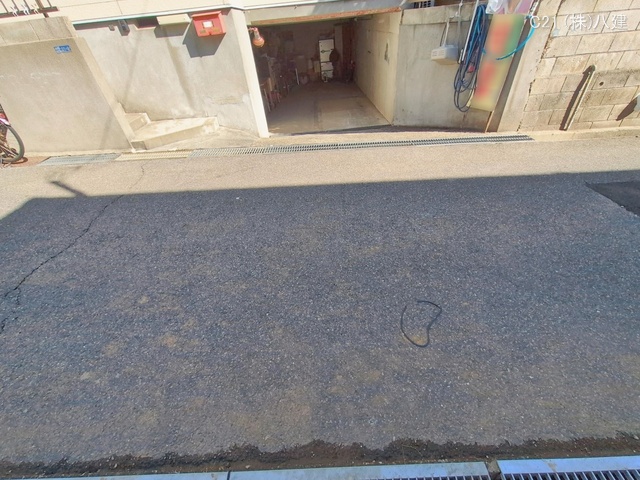 千葉県松戸市八ケ崎１丁目の新築戸建て外構写真 2026年2月8日撮影