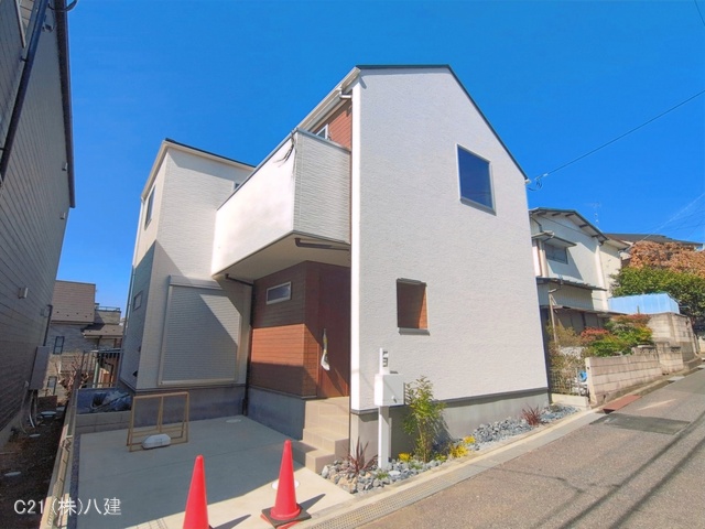 千葉県松戸市八ケ崎１丁目の新築戸建て完成写真 2026年3月23日撮影