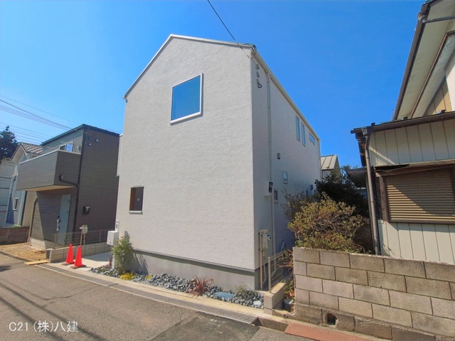 千葉県松戸市八ケ崎１丁目の新築戸建て完成写真 2026年3月23日撮影