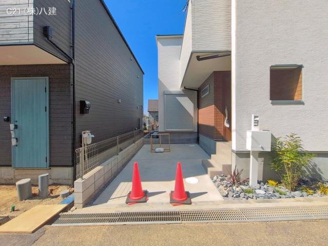 千葉県松戸市八ケ崎１丁目の新築戸建て完成写真 2026年3月23日撮影