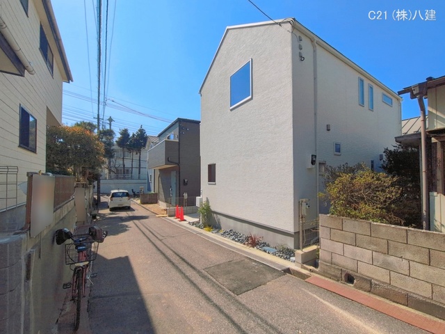 千葉県松戸市八ケ崎１丁目の新築戸建て完成写真 2026年3月23日撮影