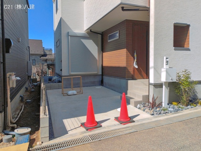 千葉県松戸市八ケ崎１丁目の新築戸建て完成写真 2026年3月23日撮影