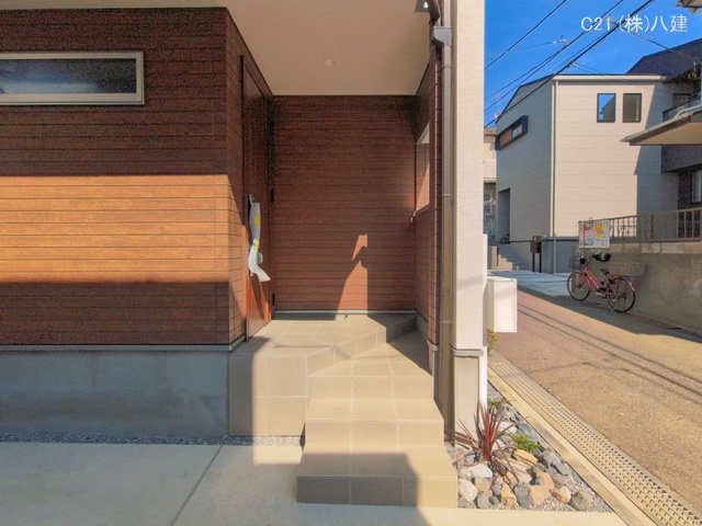 千葉県松戸市八ケ崎１丁目の新築戸建て完成写真 2026年3月23日撮影