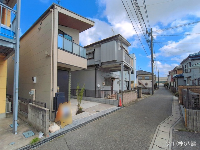 千葉県流山市東初石２丁目の新築戸建て完成写真 2026年3月26日撮影