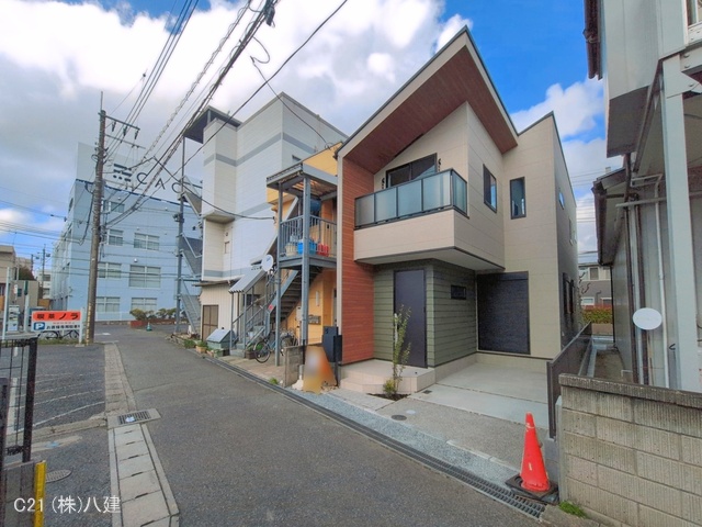 千葉県流山市東初石２丁目の新築戸建て完成写真 2026年3月26日撮影