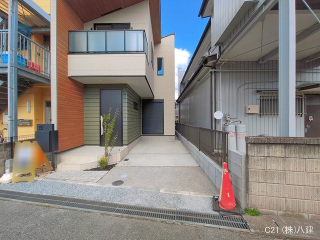 千葉県流山市東初石２丁目の新築戸建て完成写真 2026年3月26日撮影