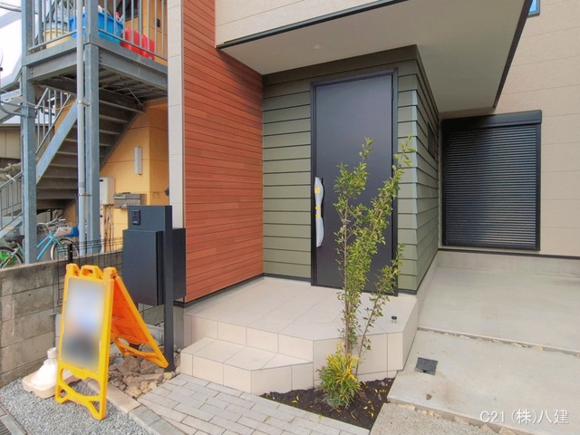 千葉県流山市東初石２丁目の新築戸建て完成写真 2026年3月26日撮影