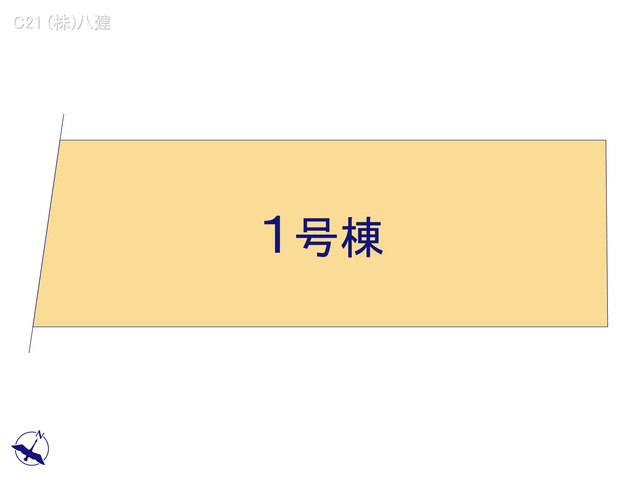 千葉県流山市東初石２丁目の新築戸建て全体区画図 ※図面と異なる場合は現況を優先