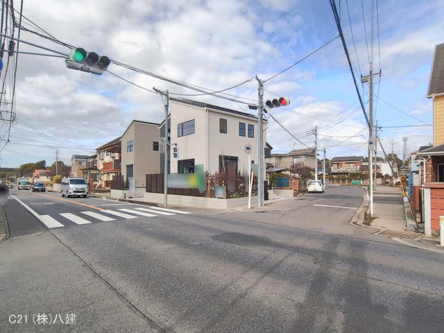 千葉県流山市西初石２丁目の新築戸建て完成写真 2026年2月9日撮影