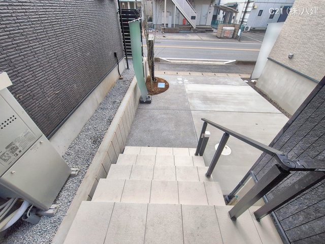 千葉県流山市西初石２丁目の新築戸建て完成写真 2026年2月9日撮影