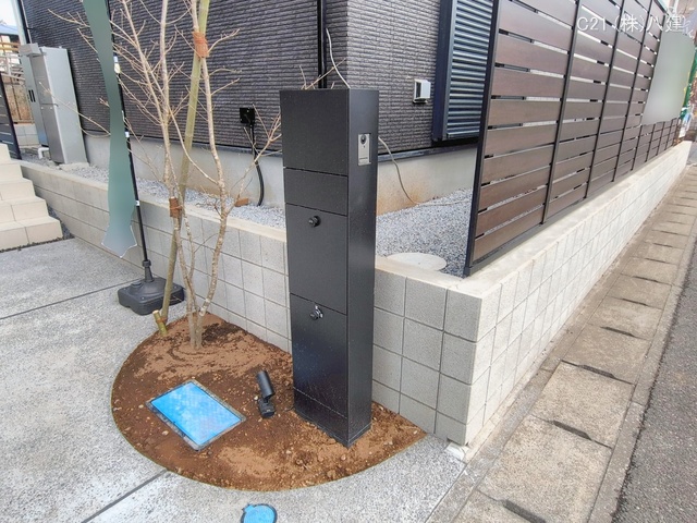 千葉県流山市西初石２丁目の新築戸建て完成写真 2026年2月9日撮影
