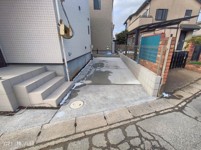 千葉県流山市西初石２丁目の新築戸建て完成写真 2026年2月9日撮影