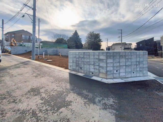千葉県柏市高田の新築戸建て更地・土地写真 2026年2月17日撮影