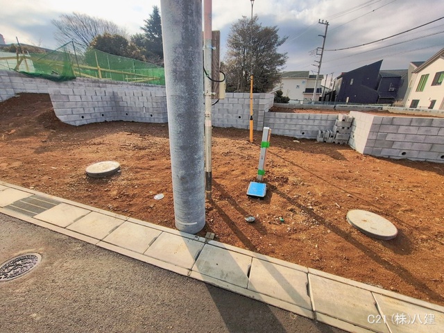 千葉県柏市高田の新築戸建て更地・土地写真 2026年2月17日撮影
