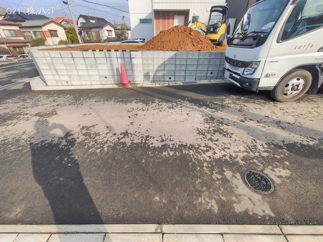 千葉県柏市高田の新築戸建て更地・土地写真 2026年2月17日撮影