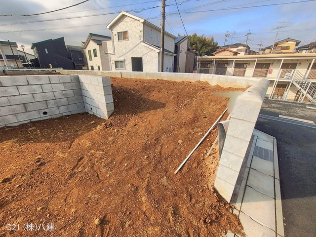 千葉県柏市高田の新築戸建て更地・土地写真 2026年2月17日撮影