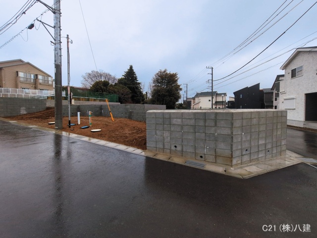 千葉県柏市高田の新築戸建て更地・土地写真 2026年3月2日撮影