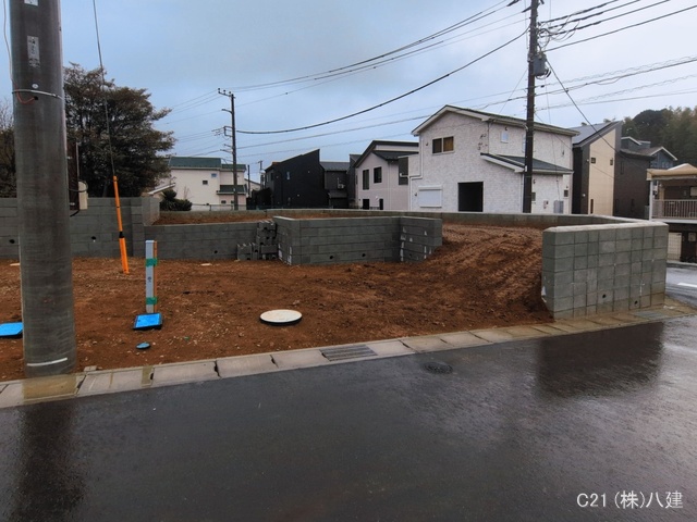 千葉県柏市高田の新築戸建て更地・土地写真 2026年3月2日撮影