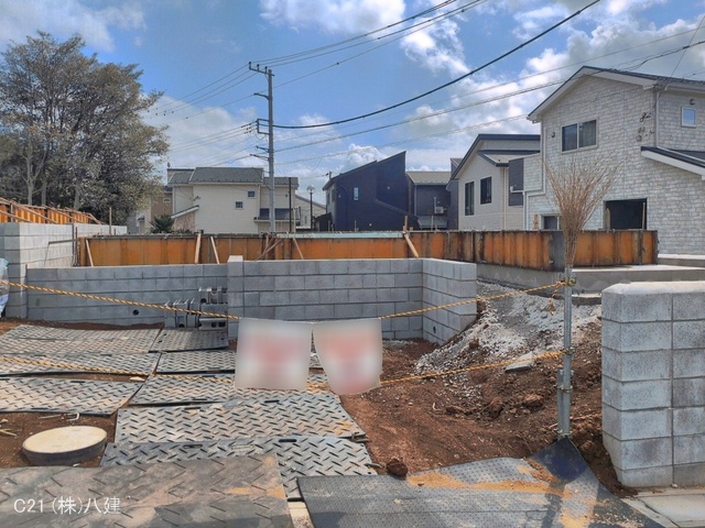 千葉県柏市高田の新築戸建て基礎写真 2026年3月26日撮影