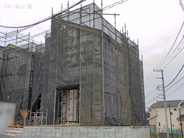 千葉県柏市高田の新築戸建てシート写真 2026年4月22日撮影
