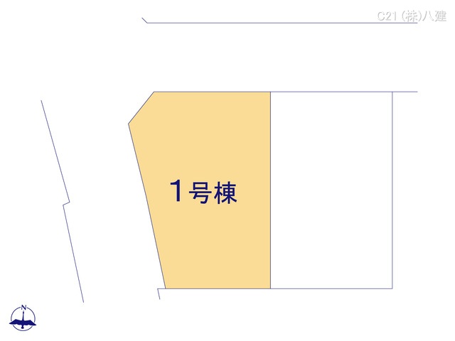 千葉県柏市高田の新築戸建て全体区画図 ※図面と異なる場合は現況を優先