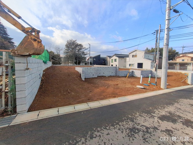 千葉県柏市高田の新築戸建て更地・土地写真 2026年2月17日撮影