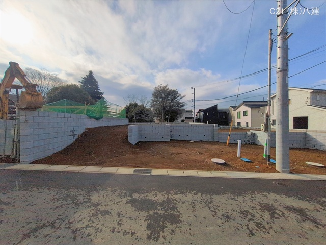 千葉県柏市高田の新築戸建て更地・土地写真 2026年2月17日撮影