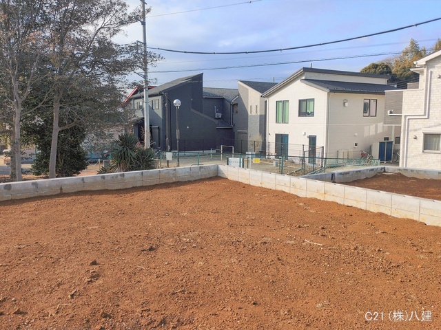 千葉県柏市高田の新築戸建て更地・土地写真 2026年2月17日撮影